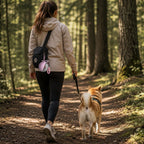 Praktisk 2-i-1 Vattenflaska för Hund – Kompakt & Hygienisk🐾