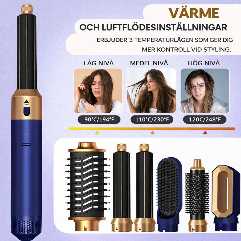 5-in-1 AirStyler – Professional Hair Styling Tool